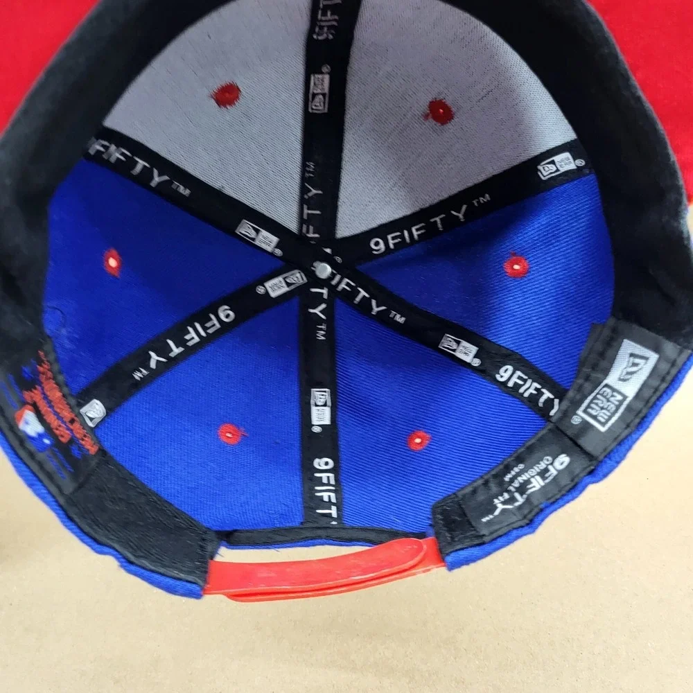 New Era Chicago Cubs 9Fifty Snapbkack Hat Hawaiian Floral Red Blue Original Fit